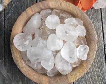 Clear Quartz | Raw Tumbled Quartz