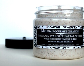 Banana Walnut Facial Scrub