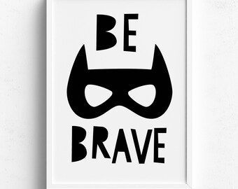 Superhelden-Kindergarten-Druck Batman-Kinderzimmer Jungen