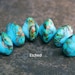 Oceana - Handmade Lampwork Glass Bicone Beads - SRA Elasia - MTO