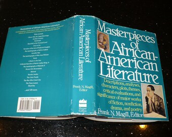 Masterpieces of African American Literature, 1st Ed. Anthology Literature Fiction, Non Fiction, Collection, Drama, Poetry, Reviews,
