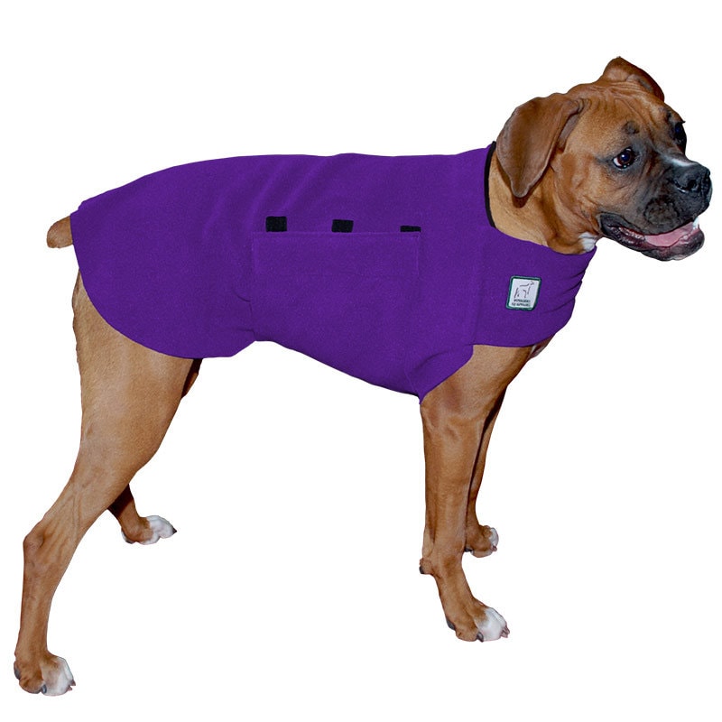 BOXER Tummy Warmer Fleece Dog Coat Sweater for Dogs Dog
