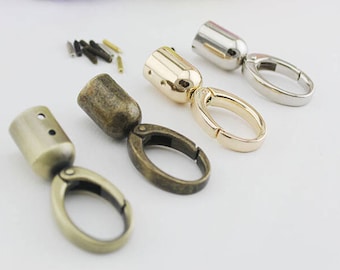 4 pieces 13.5mm Anti bronze cord end hook Rope end hook end stopper