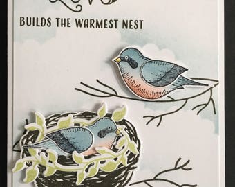 Warmest Nest card