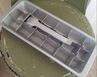 Vintage Aluminum General Electric Mini-cube Ice Cube Tray