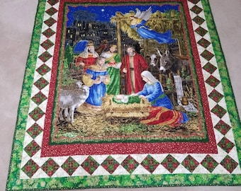 Nativity Wall Quilt 46x57