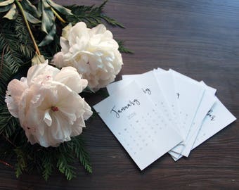 2018 Desk Calendar