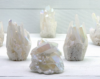 Angel Aura Quartz Cluster