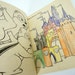 Rare Walt Disney's Disneyland Coloring Book 1956 VGC