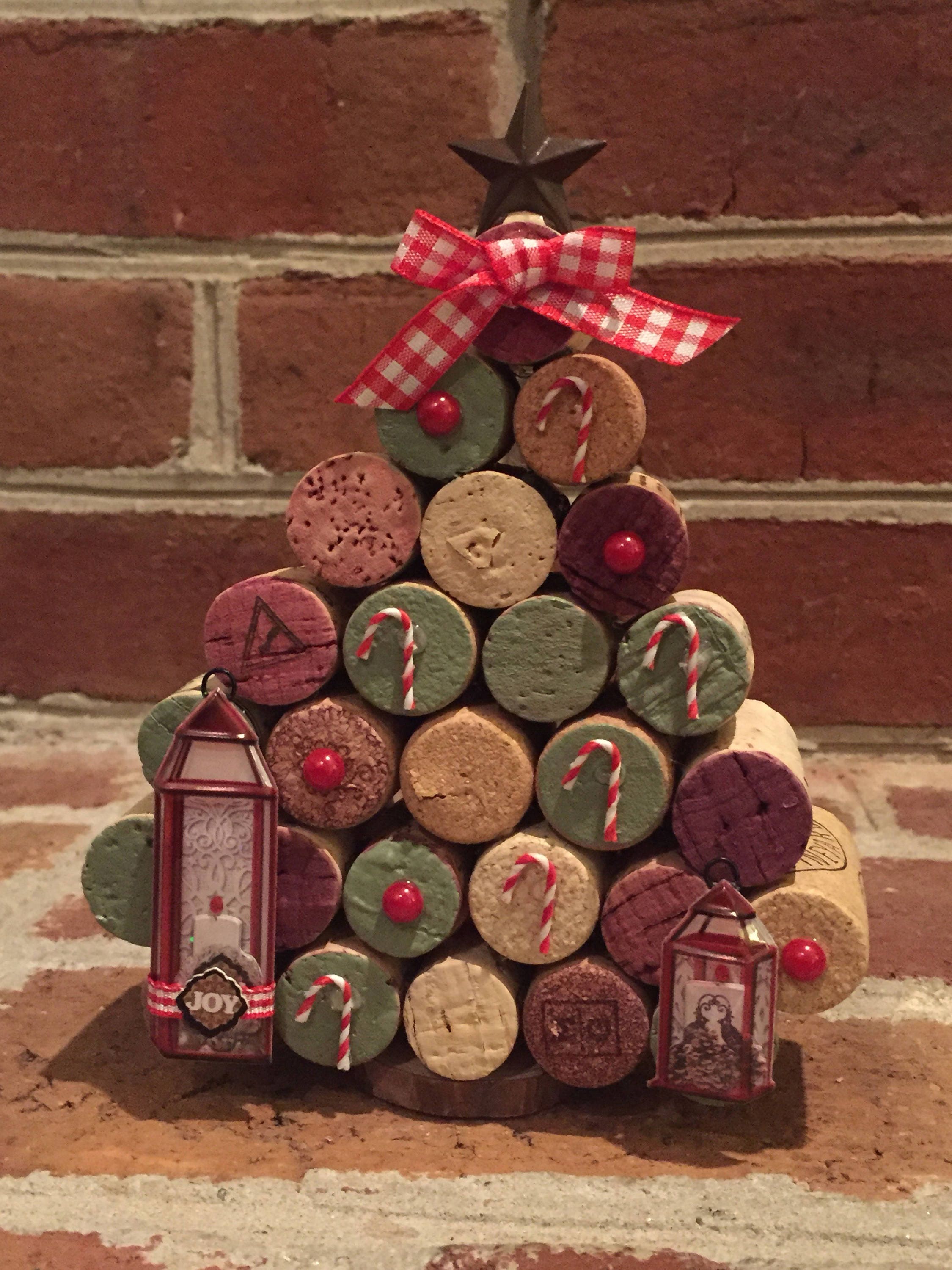 Wine Cork Christmas Tree
