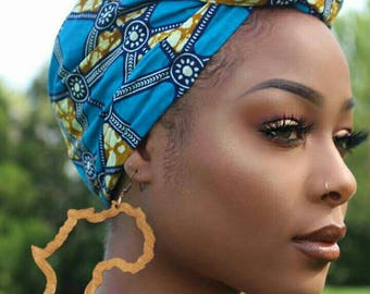 Outline of Africa // Afrocentric // Natural Wood Hand Stained/Painted Earrings // African and Caribbean Inspired Jewelry