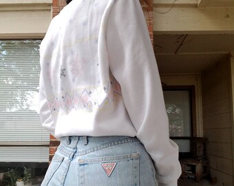 Vintage 60s or 70s pastel sweater