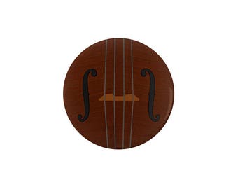 Violin Viola Cello Pinback Button