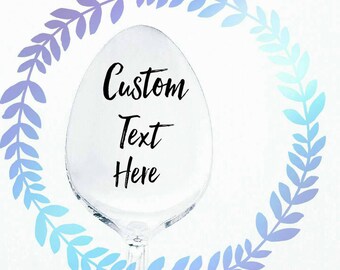SPOON CUSTOM ORDER / Personalized Spoon / Create your own / Best Seller / Design your Own / Hand Stamped Serving Spoon / Engraved Spoon