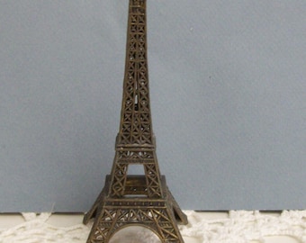 Bronze Tone Souvenir Eiffel Tower