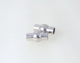 2 for cord 5/6 MM magnetic clasps