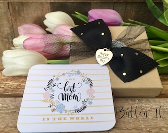 Mother's day gift wrapping, Happy Mother's Day, Mother's day gift tag, Mother's day packaging, ADD on to a current Buttonit order