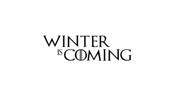 Game of Thrones Winter Is Coming Decals 4"-9"