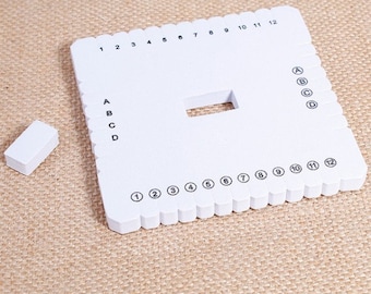 Kumihimo square 10.2 cm for Kumihimo braiding