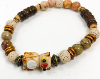 Lava Stone Essential Oil Bracelet