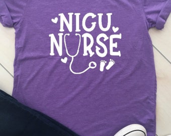 Nicu nurse shirt | Etsy