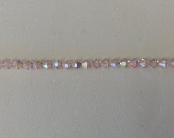 5301/5328 Swarovski® 6mm Bicone - Silk AB - 36 pieces