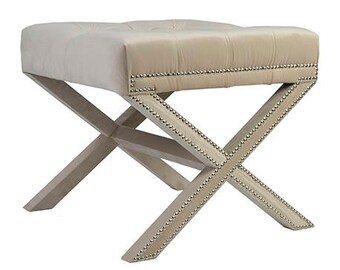 Pouf seat quilted Lana