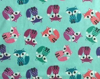 Teal Fox Weighted Blanket. Pick your Size, Weight, and Color. 2, 3, 4, 5, 6, 7, 8, 9, 10, 11, 12, 13, 14, or 15 pounds..FREE SHIPPING!!