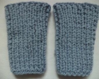 Knitted warmers Wadenwärmer Merino Wool baby leg warmers