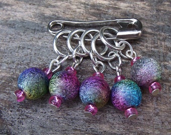Ten Stardust stitch markers