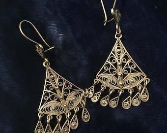 Made in Turkey 925 Earrings vintage