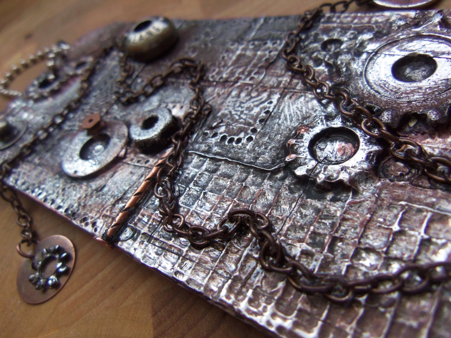 Gift Tag For Men Hardware Metal Art Found Items Keepsake