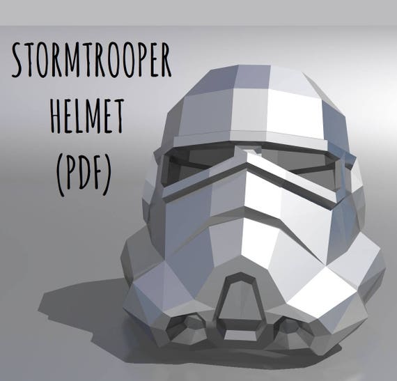 stormtrooper helmet foam template