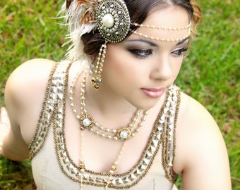 The Huntress Gatsby Style fascinator