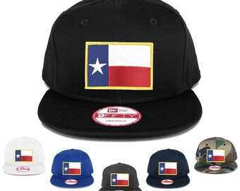 XXL USA American Flag Embroidered Iron on Patch Flexfit Cap (flex