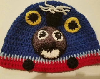 Thomas the train toddler hat/boys hat/baby hat.