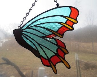 Butterfly Stained Glass Suncatcher
