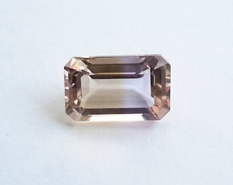 7.15 ct ametrine, genuine ametrine gemstone, 15 mm x 9.5 mm x 6.8 mm, gem, loose gemstone, ametrine