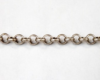 NKlaus 36cm catena veneziana in argento sterling 0,90mm larga