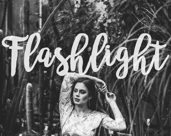 Flashlight Lightroompreset bw