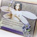 Easter Card - Spring Handmade Greeting Card - Fairy Card - Lavender Card - Spring Card - Luxury Card