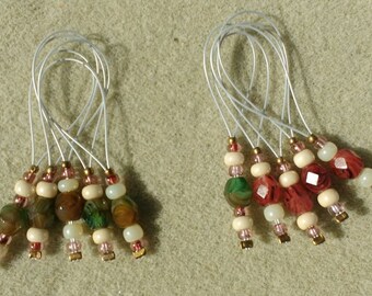 Elegant Beaded Stitch Markers