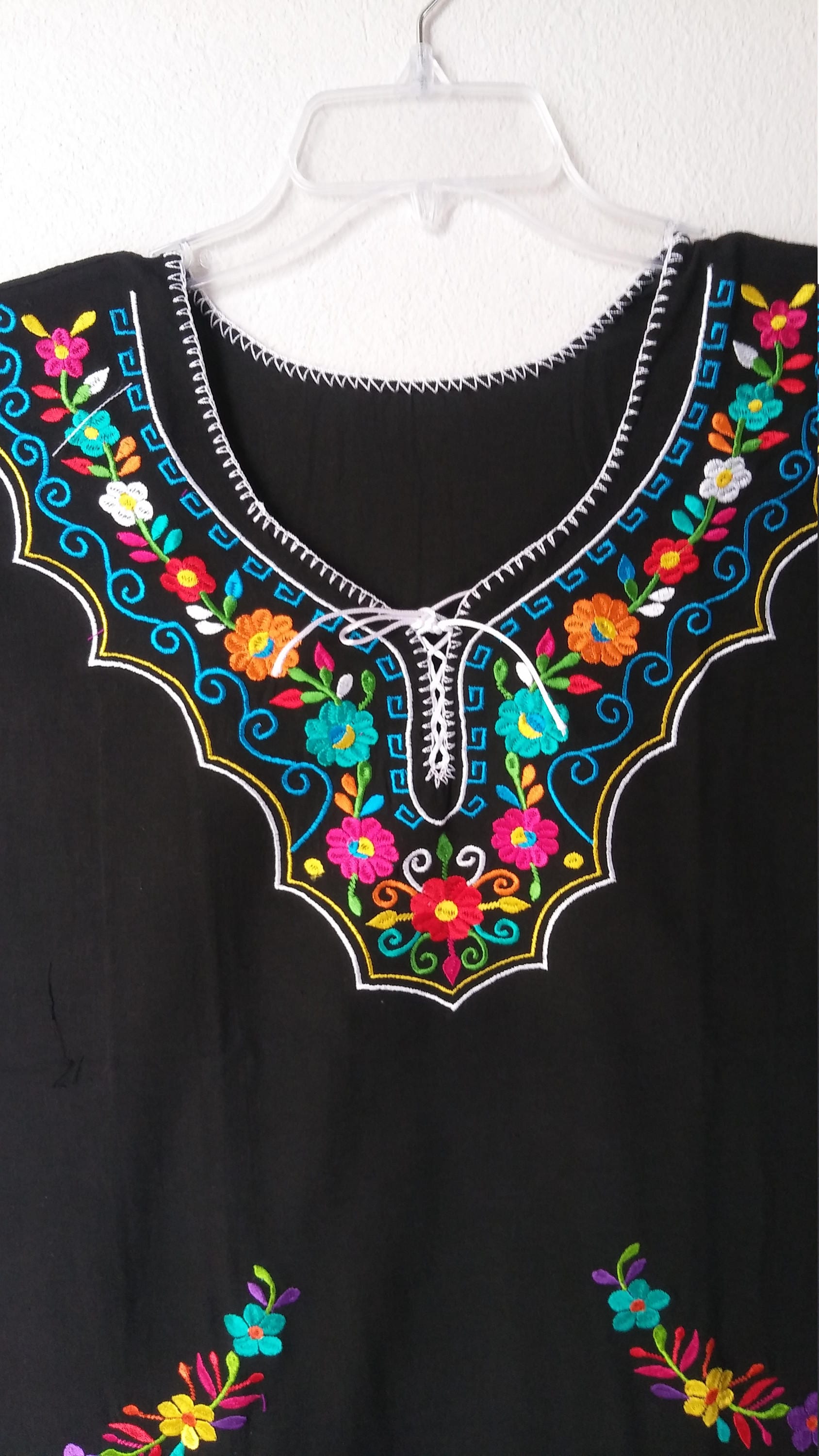 mexican embroidery blouse