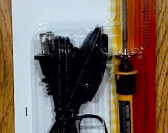 ECG J-020 Miniature Corded Soldering Iron - 20 Watts - With Safety Stand - BRAND NEW!