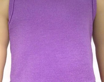 18 inch Doll Clothes Tank Top- Purple Made to Fit Like American Girl free Shipping