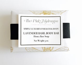 Lavender Basil Body Bar