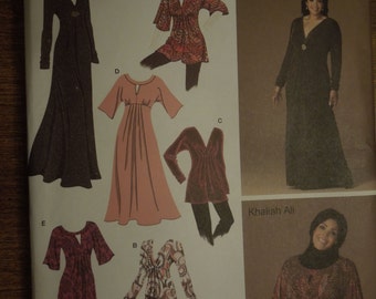 Simplicity 2774, sizes 10-18, misses, womens, knit dress or tunic, UNCUT sewing pattern, craft supplies