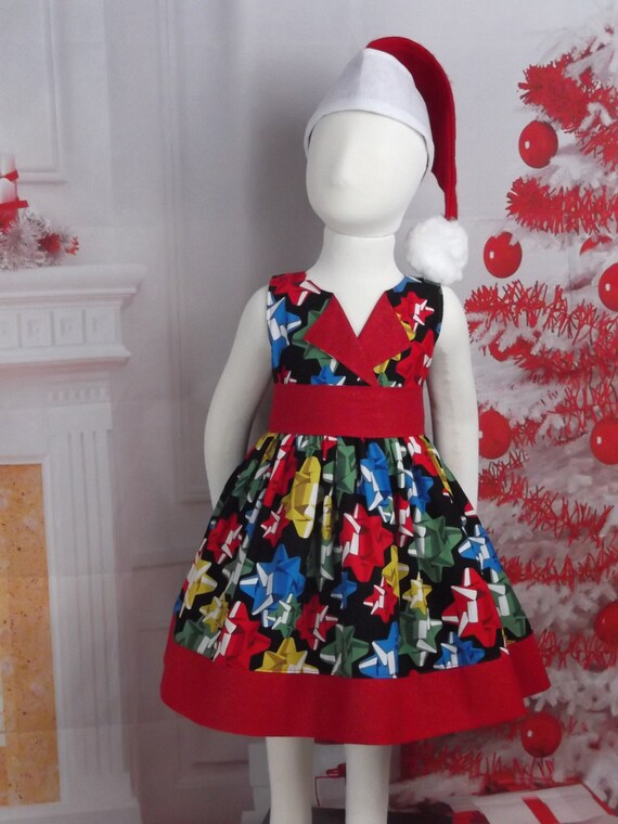 Items similar to Girl, Christmas Dress, Toddler, Holiday Dress, Tween