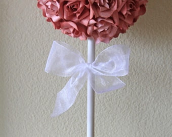 Paper Flower Topiary Centerpiece -