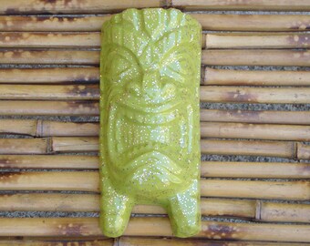 Retro Tiki Wall Hanging . Custom Color, Glitter & Finish